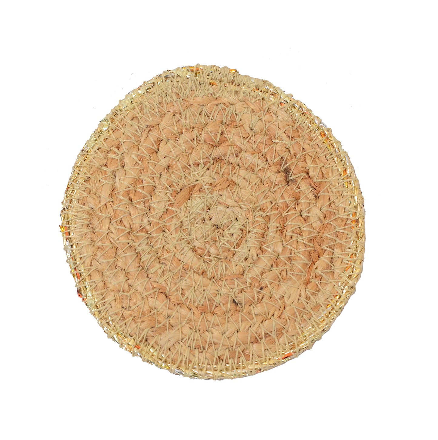 Coaster- Golden Natural Fibre (SET OF 4) - Belim Homme
