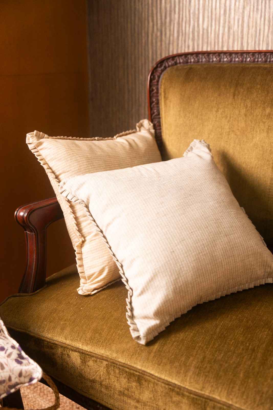 Cushion Covers- Oat and Ash