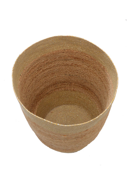 Basket - Golden Natural Fiber - Belim Homme