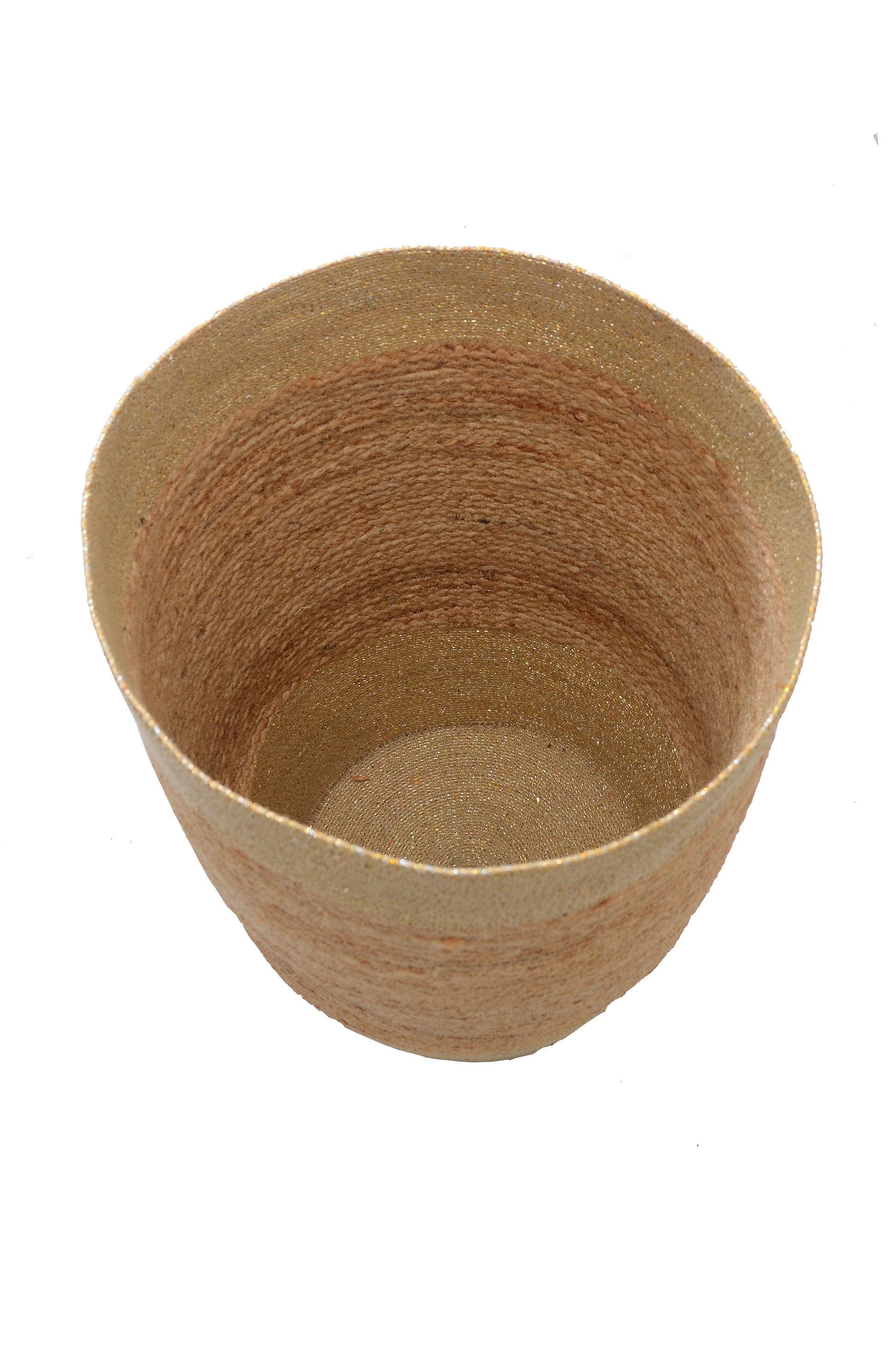 Basket - Golden Natural Fiber - Belim Homme