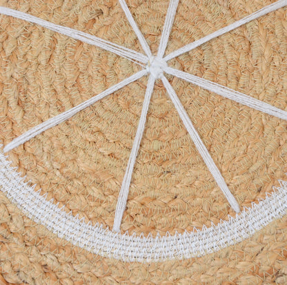 Placemat - White Threadwork (SET OF 4) - Belim Homme