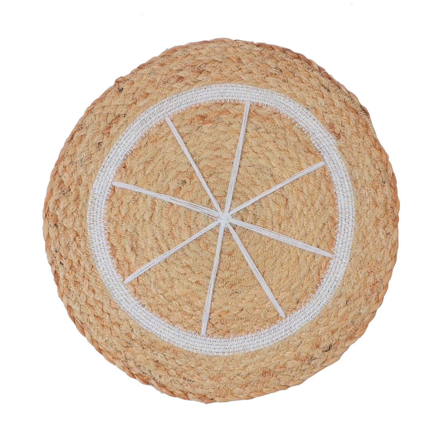 Placemat - White Threadwork (SET OF 4) - Belim Homme