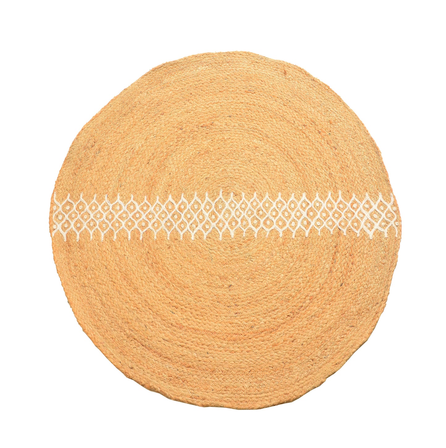 Rug - White Embroidery - Belim Homme